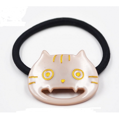 Kids Child Baby Girls cute cat black and beige hair bands